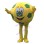 Lightweight Cartoon Yellow Football Mascot Adult Costume 