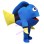 Clumsy Dory the Blue Tang Mascot Costume 