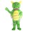 Cartoon Green Dragon Mascot Costume 