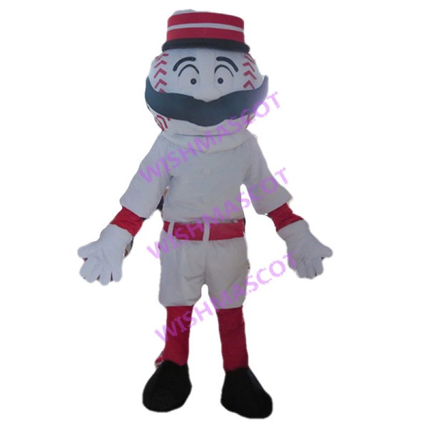 Mr. Redlegs Mascot Costume 