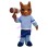 University Owl Mascot Adult Costume 