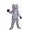 Howling White Tiger Mascot Costume 