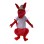 Adult Cartoon Red Kangaroo Mascot Costume 