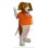 Lovely Jailhouse Beagle Mascot Adult Costume 