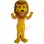Eli The Yellow Lion Mascot Adult Costume 