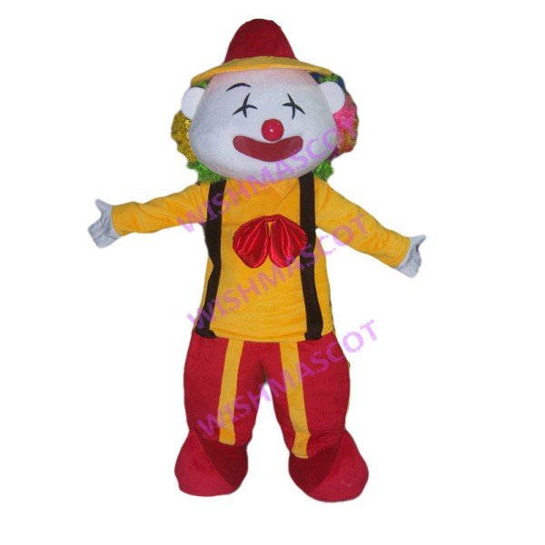 Carnival Clown Mascot Costume 