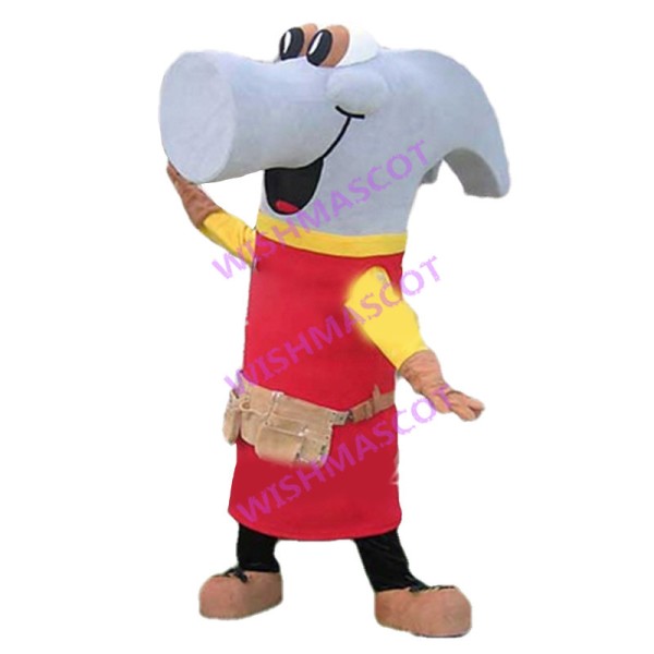 Lightweight Cartoon Hammer Mascot Adult Costume 