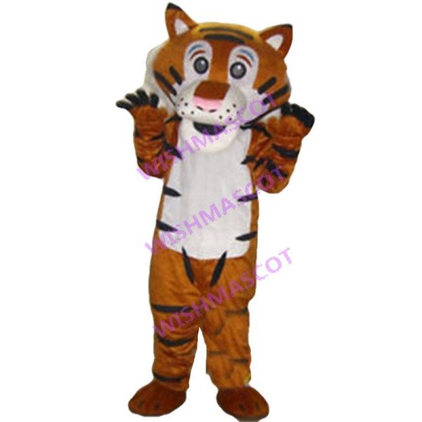 Amiable Tiger Mascot Costume 