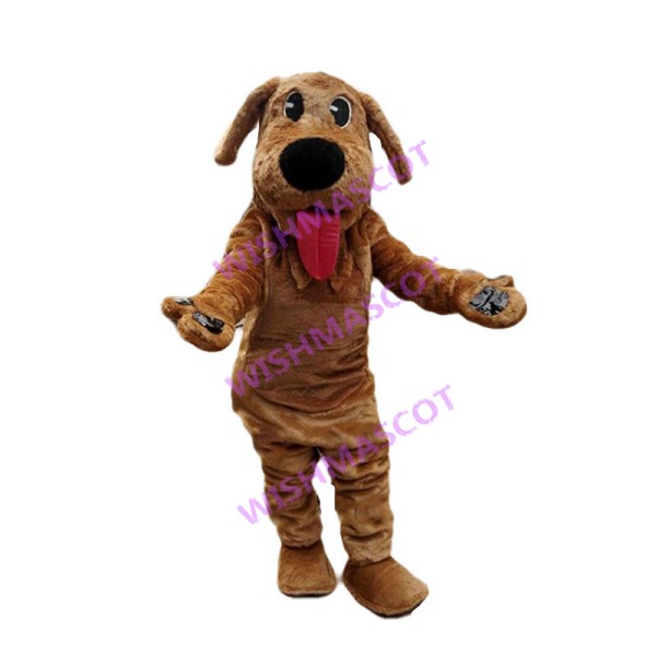 Lovely Hound Dog Mascot Costume 