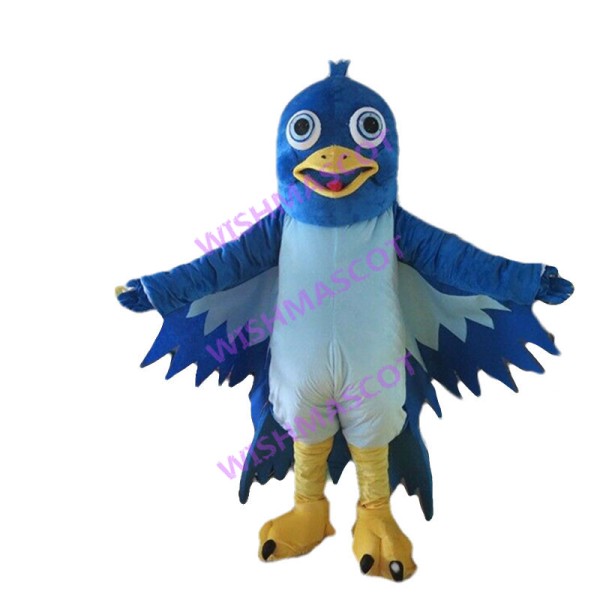 Best Blue Bird Mascot Costume 