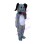 Lovely Grey Dog Mascot Costume 