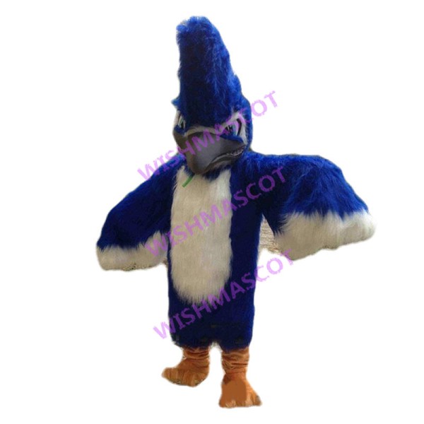 Fierce Blue Jay Mascot Costume 