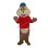Mischievous Chipmunk Alvin Mascot Costume 
