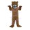 Fierce Brown Power Lion Mascot Adult Costume 