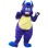 Lovely Purple Monster Mascot Adult Costume 