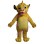 Adventurous Lion Cub Simba Mascot Costume 