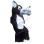 Black Coyote Mascot Costume 