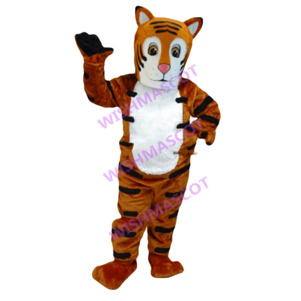 Young Tiger Mascot Costume 