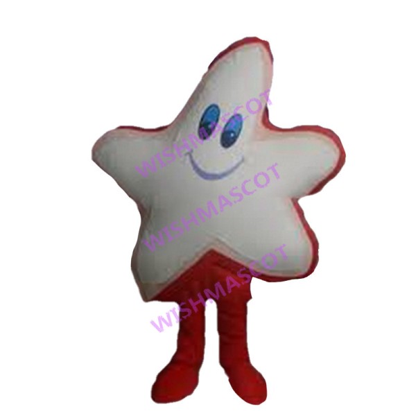 Lightweight Cartoon Red Starfish Mascot Costume 