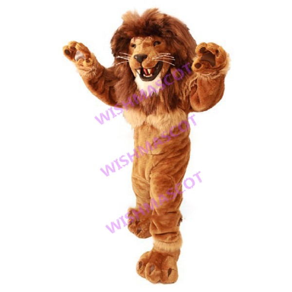 Fierce King Lion Mascot Costume 