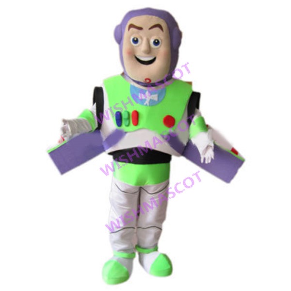 Confident Buzz Lightyear Mascot Costume 