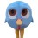 Adult Cartoon Blue Turkey Mascot Costume 