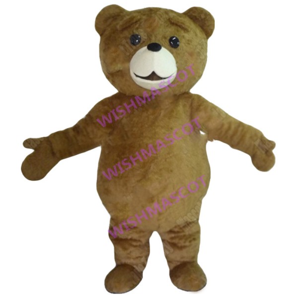 Jumbo Teddy Bear Ted Mascot Adult Costume 