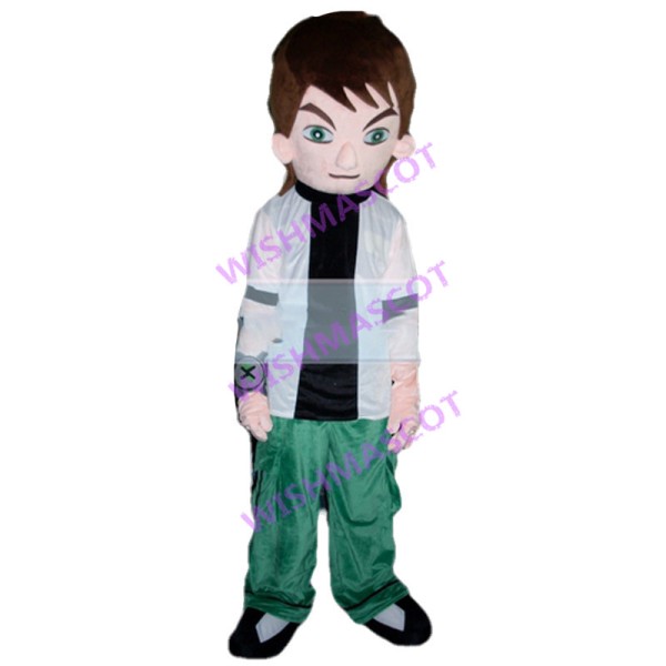 Naughty Ben Tennyson Mascot Costume 