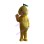 Cartoon Adult Orange Mascot Costume 