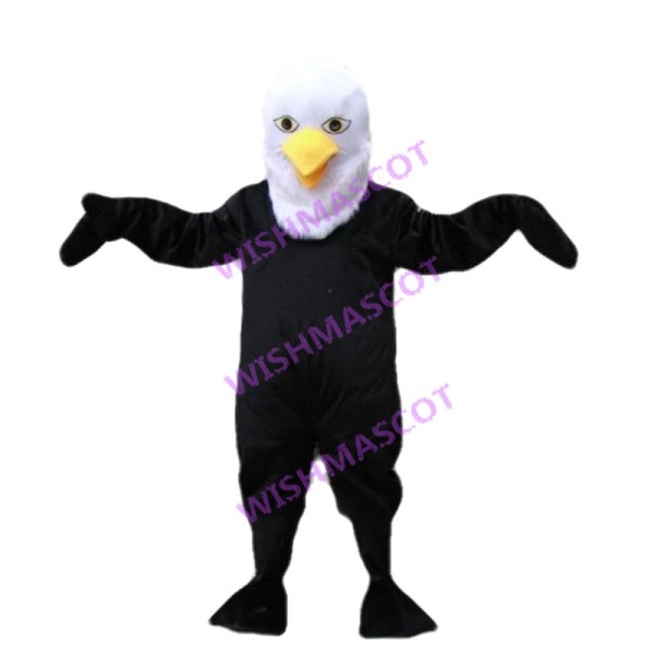Black Eagle Mascot Adult Costume 
