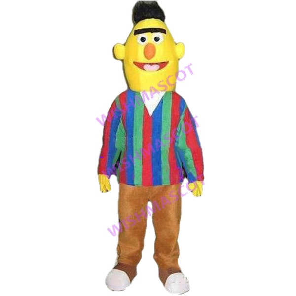 Serious Bert Mascot Costume 