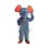 Grey Elephant Mascot Costume 