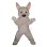 Cute White Chihuahua Dog Mascot Adult Costume 