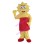 Intelligent Lisa Simpson Mascot Costume 