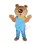 Panic Cartoon Bear Mascot Costume 
