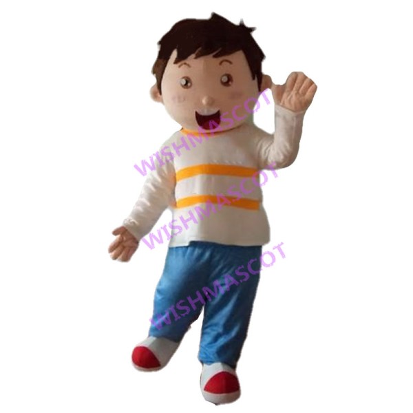 Lovely Boy Mascot Costume 