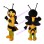 Thin Teeth Fierce Bee Mascot Costume 