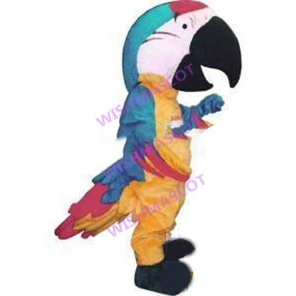 Beautiful Macaw Mascot Costume 