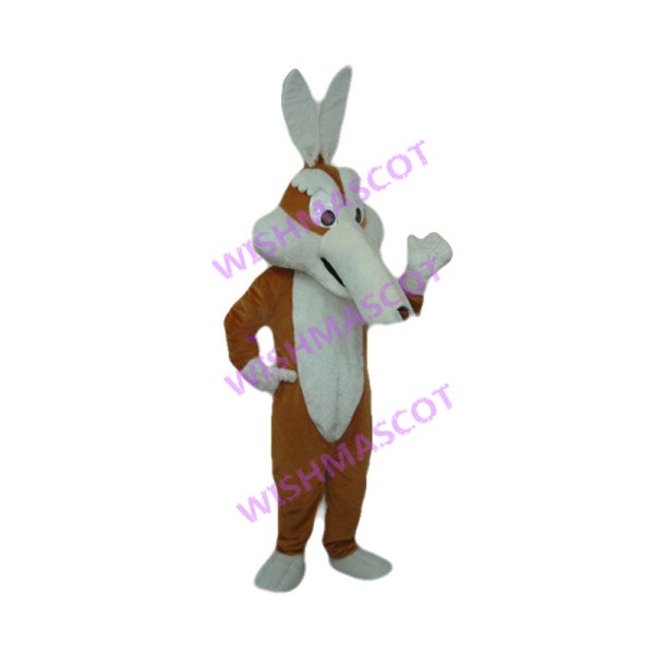 Cunning Wile E. Coyote Mascot Costume 