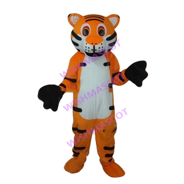 Adult Cartoon South China Tiger Mascot Costume 