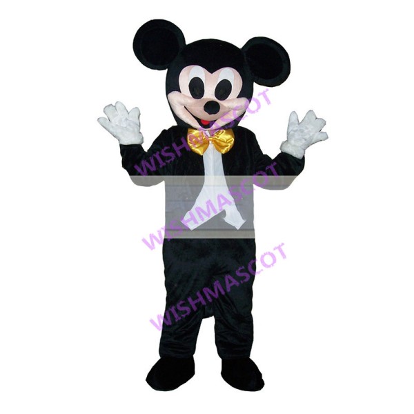 Gentleman Mickey Mouse Mascot Costume 