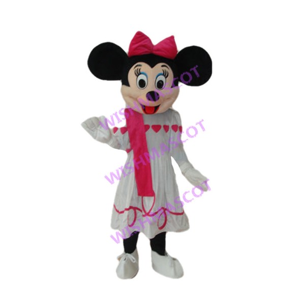 Sweet Cartoon Minnie Mouse Mascot Costume 