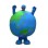 Lightweight Earth Mascot Adult Costume 