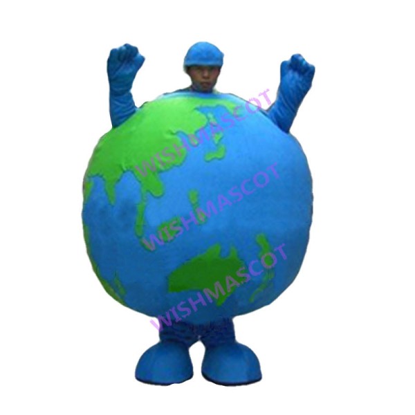 Lightweight Earth Mascot Adult Costume 