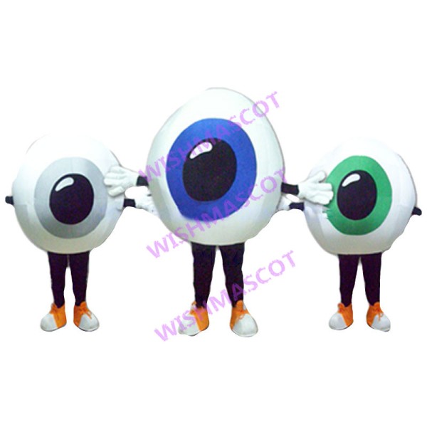Huge Eyeball Mascot Adult Costume 