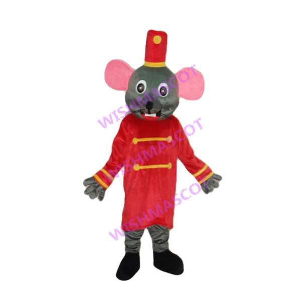 Lead Soldier Mouse Mascot Adult Costume 