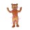 Lovely Cartoon Brown Bear Mascot Adult Costume 