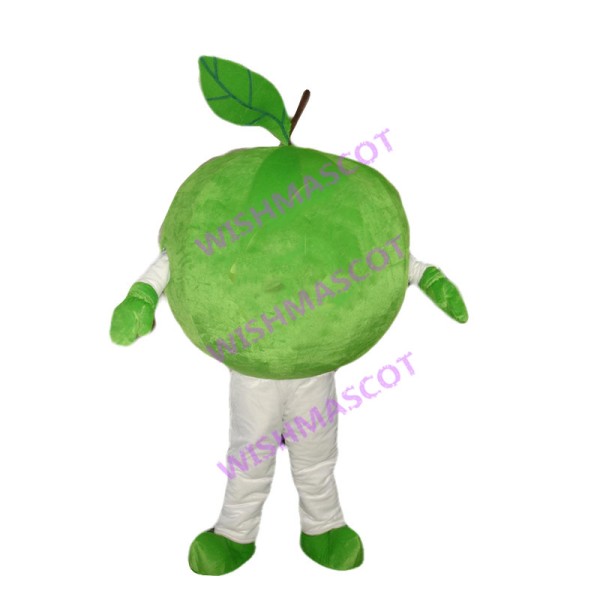 Deluxe Green Apple Mascot Costume 