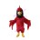 Cartoon Cardinal Bird Mascot Costume 