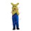 Adult Cartoon Yellow Pig Mascot Costume 